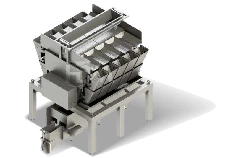 Potato linear 10 Heads Weigher