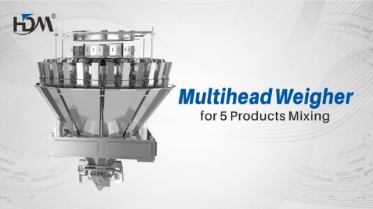 Multihead Weigher for 5 Products Mixing